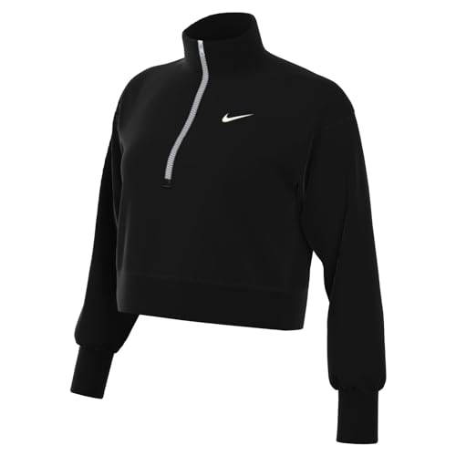 jil*　51番　XS Shop Nike NSW Phoenix Fleece 1/4-Zip Cropped Sweatshirt DQ5767-133